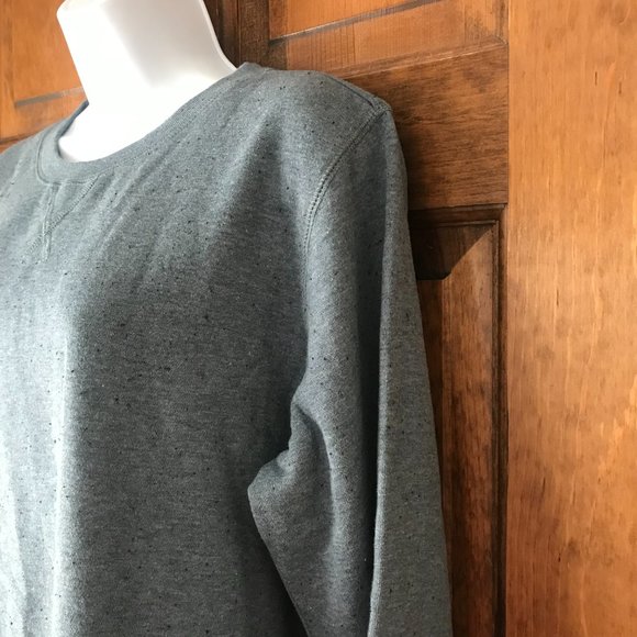 NWOT Orvis Blue Marl Crewneck Tunic-Style Sweatshirt X-Large - Picture 8 of 15